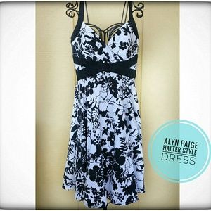 Alyn Paige Halter Style Dress Size Junior 3/4
